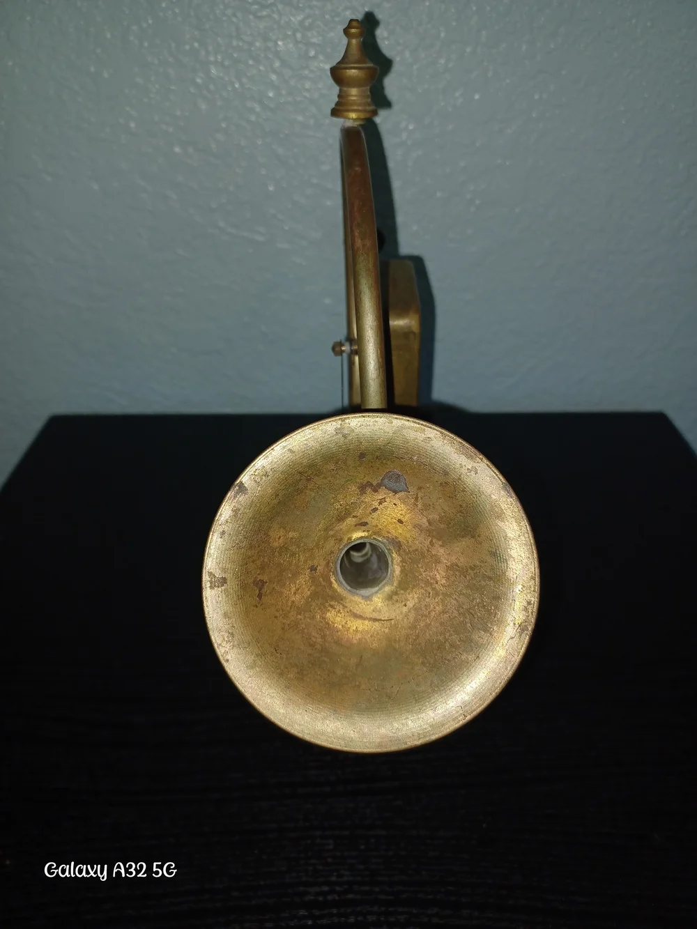 Brass Timeworks Mantel Horn Clock